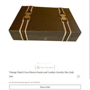 Elegant Brown Leather Men's Bag